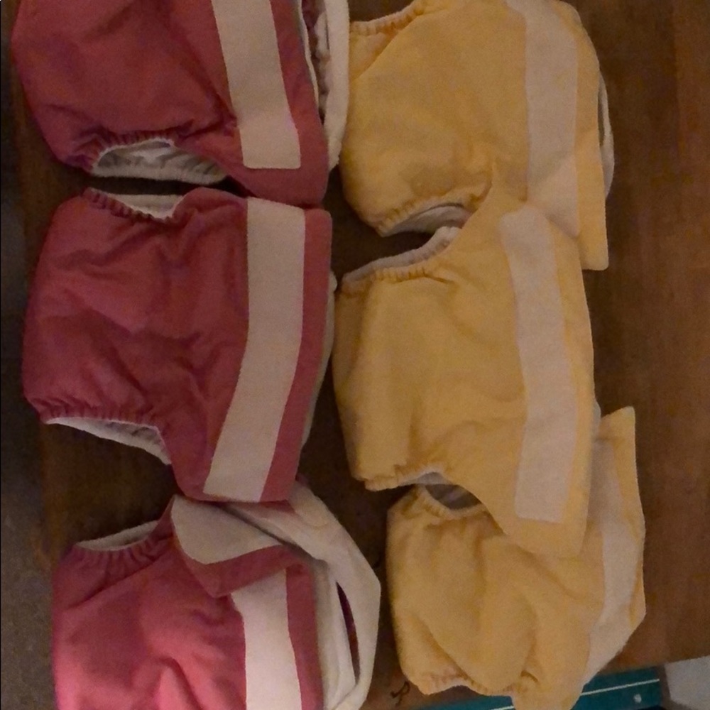 Bum genius lot of 6 size large all in one
